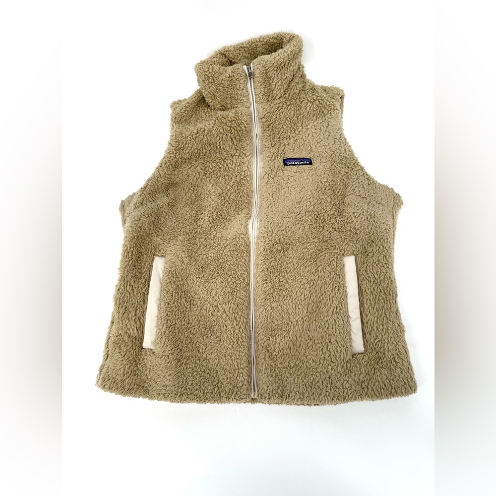 Patagonia Beige Sherpa Vest